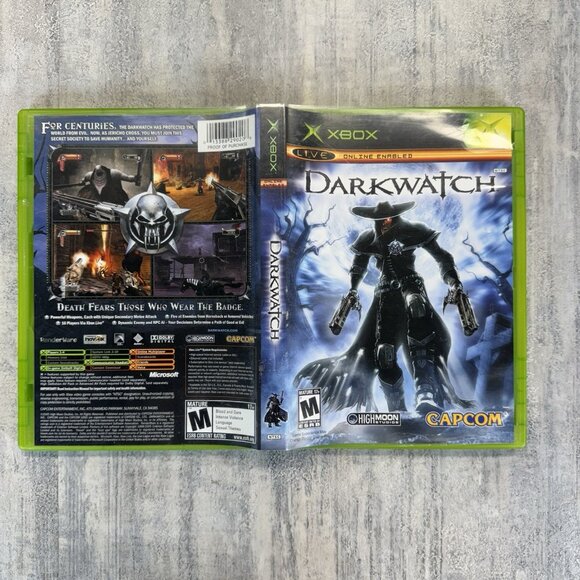 Darkwatch (Microsoft Xbox, 2005) Complete With Manual Tested - Picture 5 of 5
